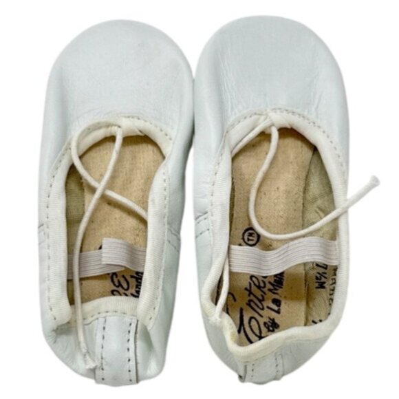 Capezio Daisy Ballet Shoe/Entre' By Le Mendola White light weight Size 7.5M - Picture 1 of 6